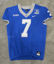 Load image into Gallery viewer, 2023 Zaylin Wood Middle Tennessee Red Raiders Game Used Worn Football Jersey