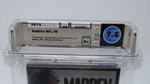 Load image into Gallery viewer, Madden &#39;98 NFL Football Sega Genesis Factory Sealed Video Game Wata Graded 7.5