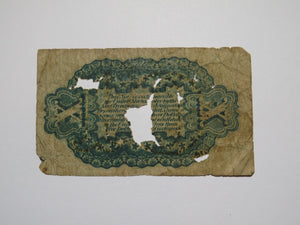 1863 $.10 Third Issue Fractional Currency Obsolete Bank Note Bill 3rd Issue