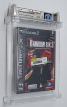 Load image into Gallery viewer, Tom Clancy&#39;s Rainbow Six 3 Sony Playstation 2 Sealed Video Game Wata 9.2 PS2