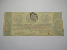Load image into Gallery viewer, $50 1863 Milledgeville Georgia Obsolete Currency Bank Note Bill! State of GA XF+