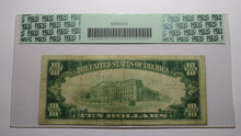 Load image into Gallery viewer, $10 1929 Heron Lake Minnesota MN National Currency Bank Note Bill #5383 F15 PCGS