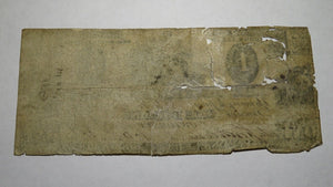 $1 1847 Providence Rhode Island RI Obsolete Currency Bank Note Bill! American
