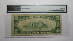 $10 1929 Fonda New York NY National Currency Bank Note Bill Ch. #1212 F12 PMG