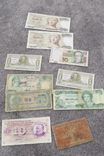 Load image into Gallery viewer, 10 Piece Mixed Lot International Obsolete Bank Notes! Defunct Currency Bolivia 