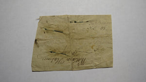 1768 Five Shillings North Carolina NC Colonial Currency Note Bill RARE 5s USA