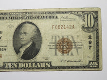 Load image into Gallery viewer, $10 1929 Waverly New York NY National Currency Bank Note Bill Charter #297 Fine