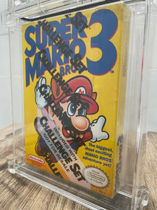 Super Mario Brothers 3 Factory Sealed Nintendo Video Game Wata Challenge Series