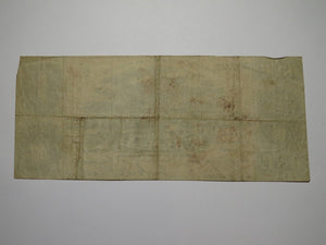 $1 1863 Montgomery Alabama AL Obsolete Currency Bank Note Bill State of Alabama