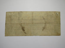 Load image into Gallery viewer, $3 1837 Cattawissa Pennsylvania Obsolete Currency Bank Note Bill Bridge Company