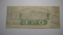 Load image into Gallery viewer, $1 18__ East Haddam Connecticut Obsolete Currency Bank Note Remainder Bill UNC+