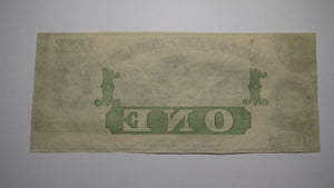 $1 18__ East Haddam Connecticut Obsolete Currency Bank Note Remainder Bill UNC+