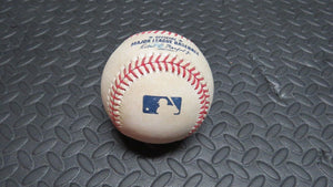 2020 Travis Shaw Toronto Blue Jays Game Used Single MLB Baseball! 1B Hit! Cobb