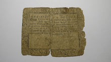 Load image into Gallery viewer, 1775 $1/6 Annapolis Maryland MD Colonial Currency Note Bill! RARE ISSUE