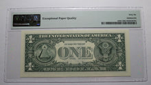 Load image into Gallery viewer, $1 2003 Radar Serial Number Federal Reserve Currency Bank Note Bill PMG UNC66EPQ