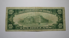 Load image into Gallery viewer, $10 1929 Columbus Ohio OH National Currency Bank Note Bill Charter #7621