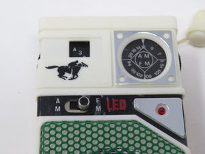 1986 Brand New Haskell Stakes Monmouth Park Horse Racing AM/FM Pocket Radio