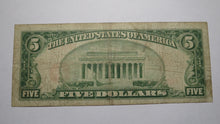 Load image into Gallery viewer, $5 1929 Fullerton California CA National Currency Bank Note Bill Ch. #12764 Fine