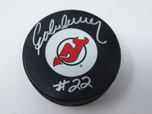 Load image into Gallery viewer, Glenn Merkosky Autographed Signed New Jersey Devils InGlasCo Hockey Puck