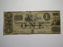 Load image into Gallery viewer, $1 1832 Appalachicola Florida Obsolete Currency Bank Note Bill Rail West Florida