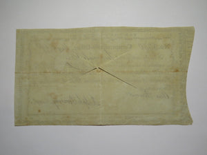 1790 One Pound Connecticut Comptroller's Office Colonial Currency Note Pomeroy