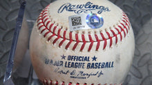 Load image into Gallery viewer, 2018 Carlos Santana Philadelphia Phillies Double Game Used Baseball! 8 Pitches!