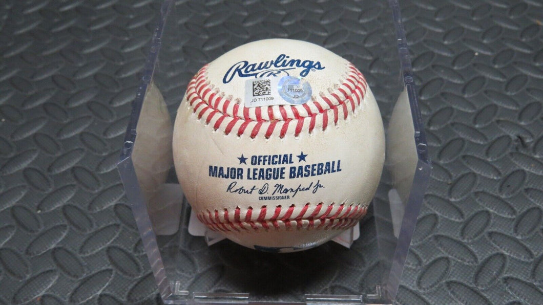 2020 Matt Carpenter St. Louis Cardinals Game Used Walk Baseball! Dexter Fowler