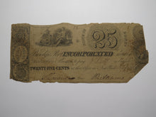 Load image into Gallery viewer, $.25 1837 Bridgeport Connecticut Obsolete Currency Bank Note Bill Incorporated!