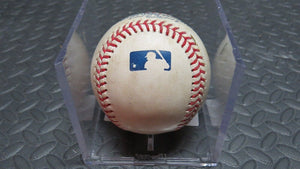 2019 Steven Duggar San Francisco Giants Game Used Walk Baseball! Tyler Austin