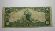 Load image into Gallery viewer, $10 1902 Hightstown New Jersey NJ National Currency Bank Note Bill Ch #1737 FINE
