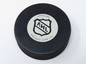 Providence Bruins AHL Official Viceroy InGlasco Game Used Puck Hockey Team