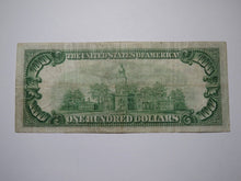 Load image into Gallery viewer, $100 1929 Chicago Illinois IL National Currency Note Federal Reserve Bank VF
