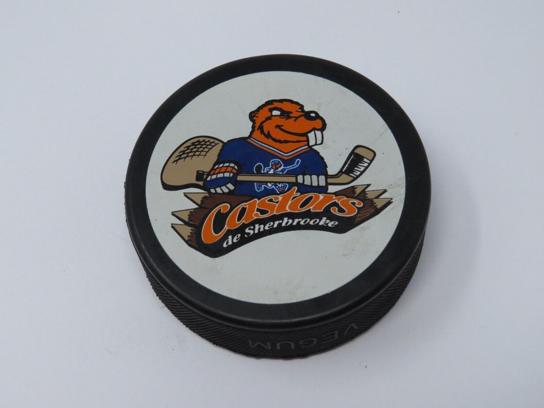 Sherbrooke Castors QMJHL Official Viceroy Game Puck Hockey Team Quebec Major