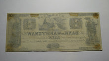 Load image into Gallery viewer, $1 1835 Ann Arbor Michigan MI Obsolete Currency Bank Note Bill! Washtenaw Bank!