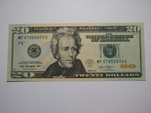 Load image into Gallery viewer, $20 2013 Radar Serial Number Federal Reserve Currency Bank Note Bill #07955970