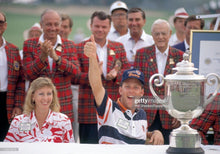 Load image into Gallery viewer, 1989 Payne Stewart PGA Championship Match Used Worn Chicago Bears Golf Hat