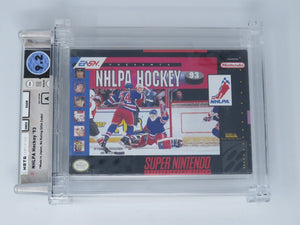 NHLPA Hockey '93 Super Nintendo Factory Sealed Video Game Wata Graded 9.2 A NHL