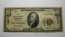 Load image into Gallery viewer, $10 1929 Liberty New York NY National Currency Bank Note Bill Ch. #10037 FINE