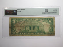 Load image into Gallery viewer, $5 1929 Valley Falls Kansas KS National Currency Bank Note Bill #11816 F15 PMG