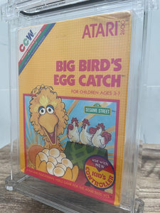 New Big Bird's Egg Catch Sesame Street Atari 2600 Sealed Video Game Wata Graded