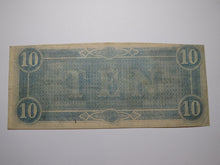 Load image into Gallery viewer, $10 1864 Richmond Virginia VA Confederate Currency Bank Note Bill RARE T68 XF