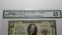 Load image into Gallery viewer, $10 1929 Ocean City New Jersey NJ National Currency Bank Note Bill Ch #6060 VF25