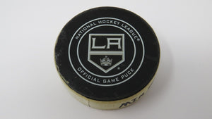 2017-18 Ryan Murphy Minnesota Wild Game Used Goal Scored Puck -Last NHL Goal
