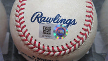 Load image into Gallery viewer, 2019 Victor Robles Washington Nationals Game Used Line Out Baseball! Trea Turner