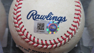2019 Victor Robles Washington Nationals Game Used Line Out Baseball! Trea Turner
