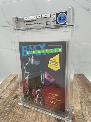 Unopened BMX AirMaster Atari 2600 7800 Sealed Video Game Wata Graded 8.0 A+ 1990