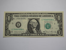 Load image into Gallery viewer, $1 1981 Repeater Serial Number Federal Reserve Currency Bank Note Bill #75087508