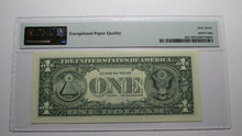 Load image into Gallery viewer, $1 2003 Radar Serial Number Federal Reserve Currency Bank Note Bill PMG UNC67EPQ