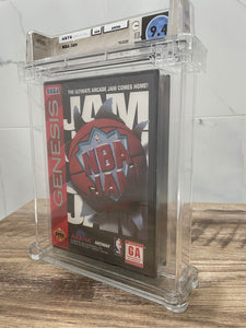 New Original NBA JAM Sega Genesis Factory Sealed Video Game! Wata 9.4 Graded! 