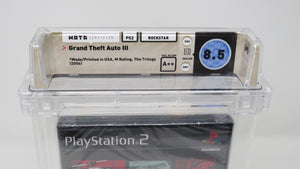 Grand Theft Auto 3 Sony Playstation 2 Factory Sealed Video Game Wata 8.5 GTA III